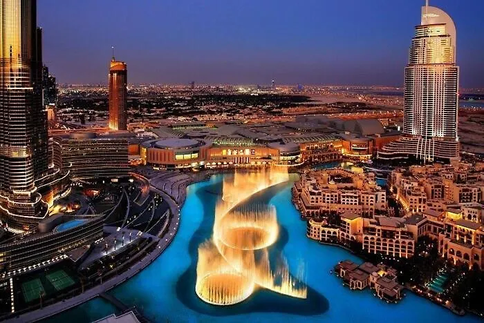 두바이 Kabene Exotics 4Br Luxe Burj Khalifa View Downtown 아파트 0*,