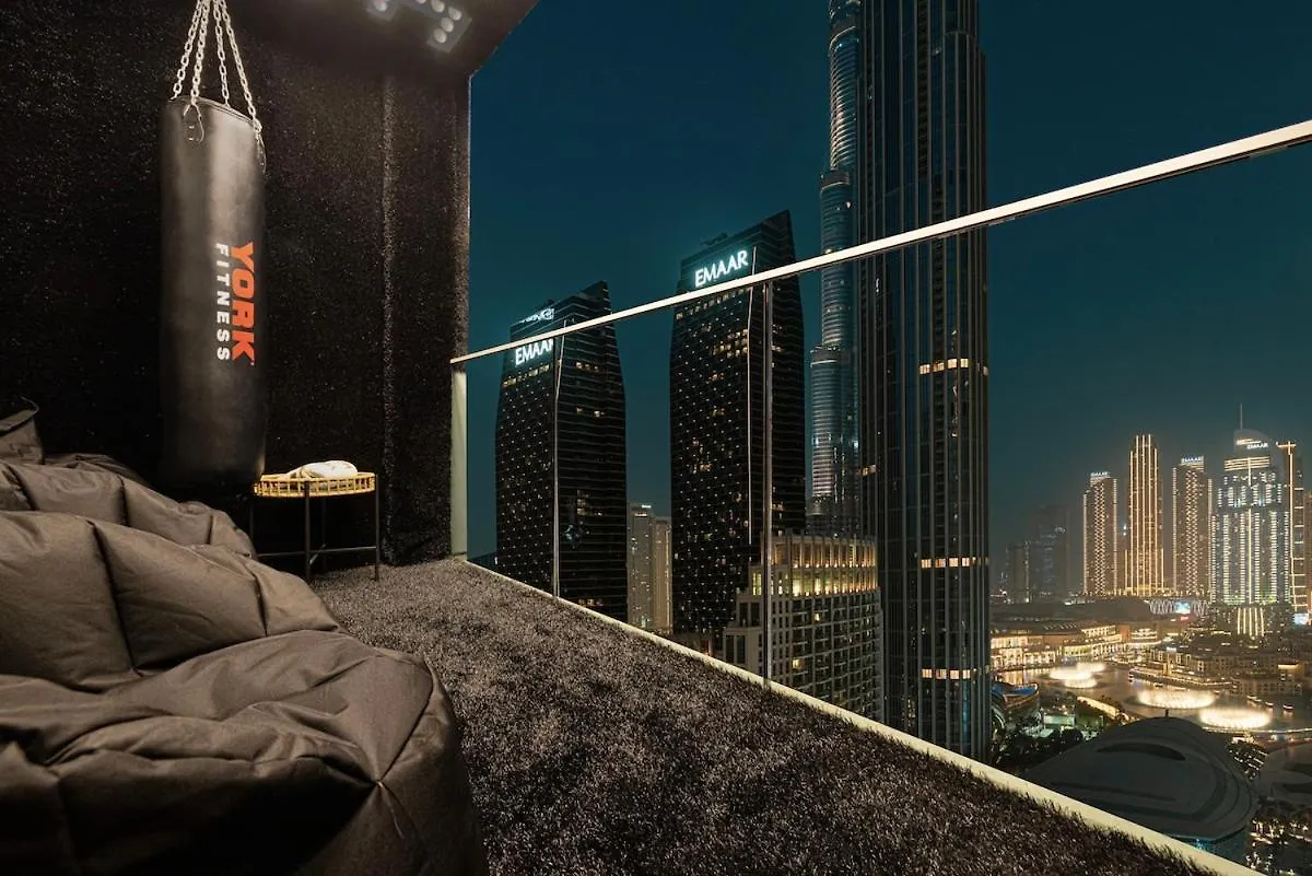 두바이 Kabene Exotics 4Br Luxe Burj Khalifa View Downtown 아파트